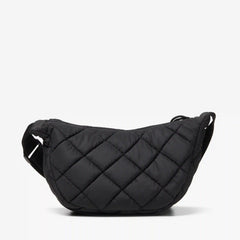 Quilted Trail Strap Crossbody Bag
