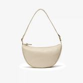 Leather Crescent Crossbody Bag