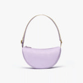 Leather Crescent Crossbody Bag