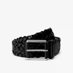 Braided Leather Belt