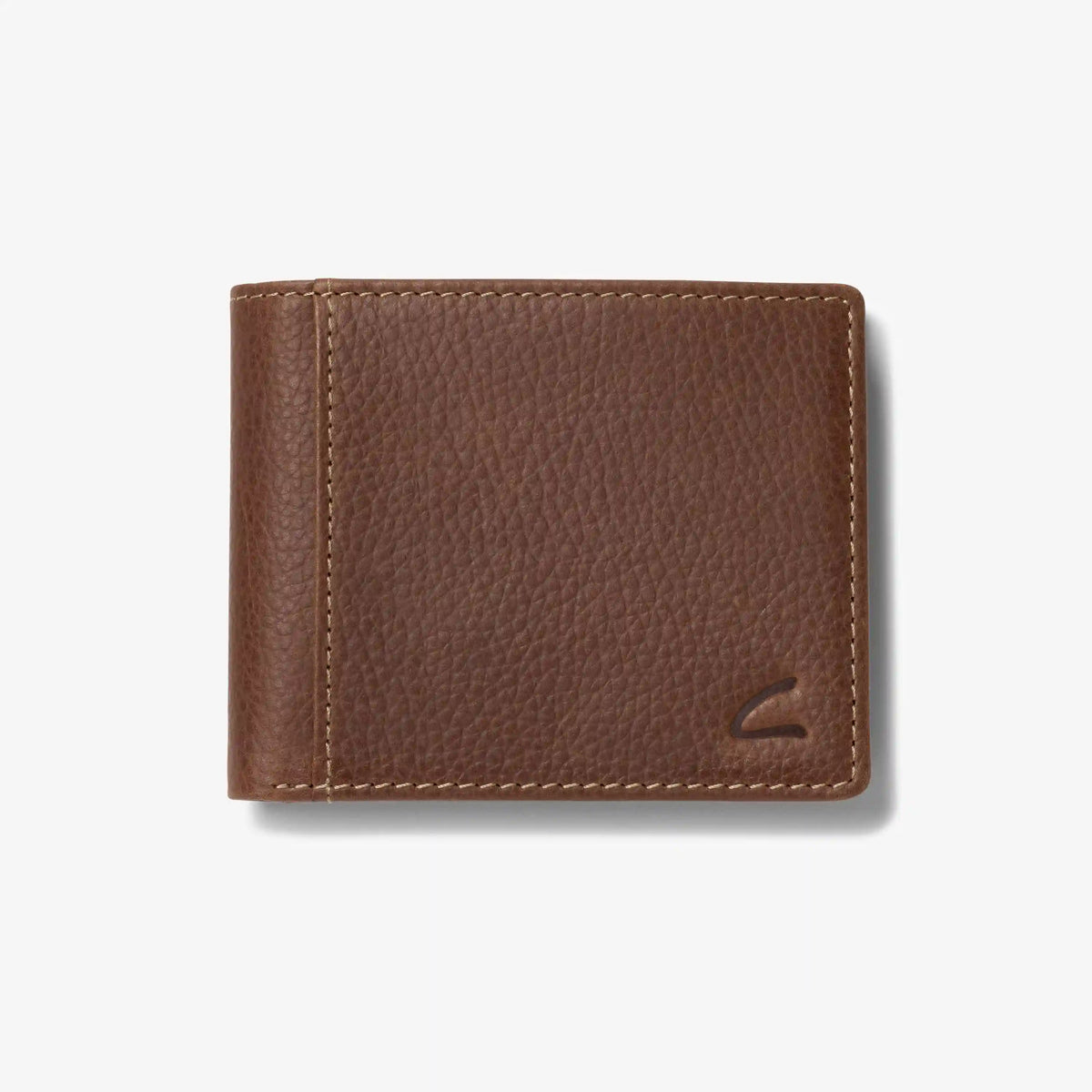 Pebbled Leather Slimfold Wallet