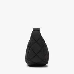 Quilted Trail Strap Crossbody Bag