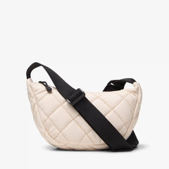 Quilted Trail Strap Crossbody Bag