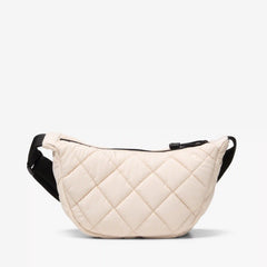 Quilted Trail Strap Crossbody Bag