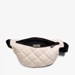 Quilted Trail Strap Crossbody Bag