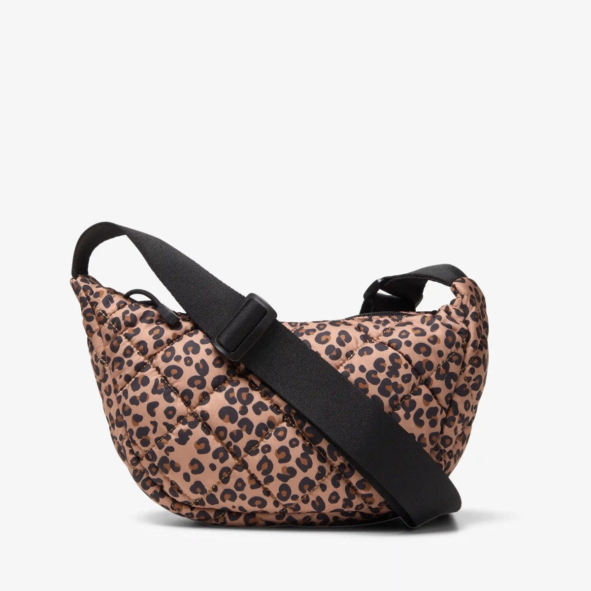 Quilted Trail Strap Crossbody Bag