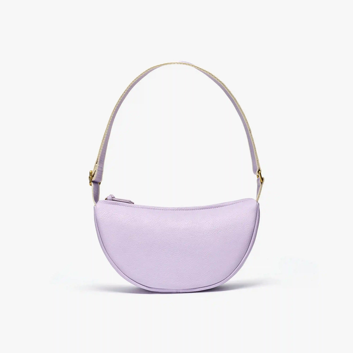 Leather Crescent Crossbody Bag