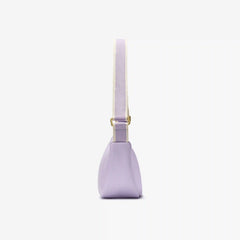 Leather Crescent Crossbody Bag