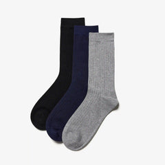 3 Pack Crew Socks