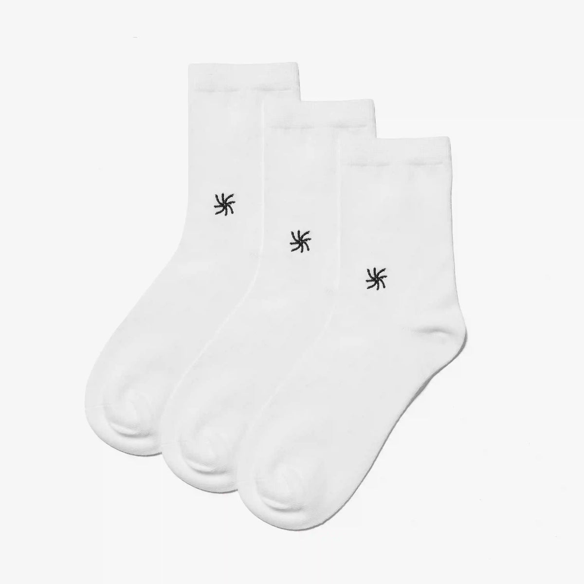 Cloudsteppers 3 Pack Crew Socks